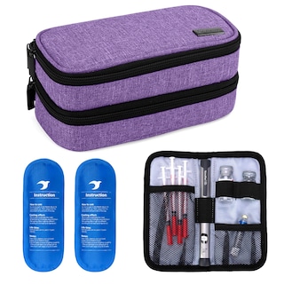 Foto 1 | Foto 1 | Estuche De Viaje Insulin Cooler Yarwo Para Diabéticos De Doble Capa - Venta Internacional.