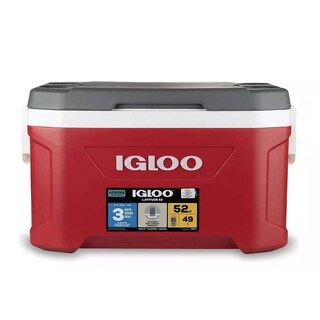 Foto 1 | Foto 1 | Hielera 52 Qt Latitude Roja Industrial 76 Latas Igloo