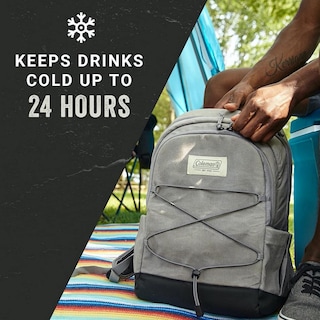 Foto 4 | Foto 4 | Mochila Hielera Tipo Backpack 30 Latas Gris Coleman