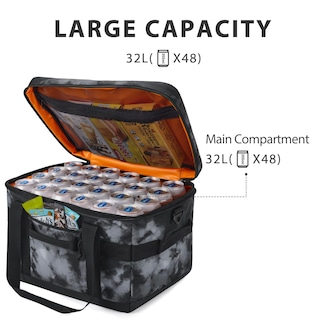 Foto 2 | Foto 2 | Bolsa Térmica Tourit De 32 Litros Con Aislamiento, 48 Latas, Para Pícnic, Playa Y Trabajo - Venta Internacional.