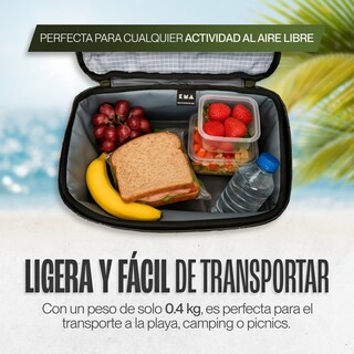 Foto 6 | Foto 6 | Hielera Outdoor Kma 12l Color Negro Impermeable
