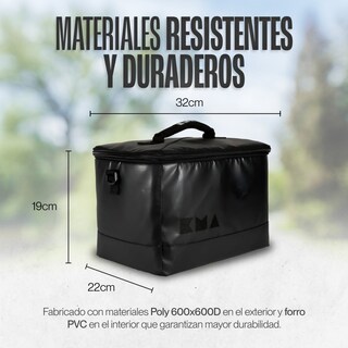 Foto 7 | Foto 7 | Hielera Outdoor Kma 12l Color Negro Impermeable