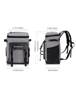 Foto 4 | Foto 4 | Mochila Hielera Termica Mochila Impermeable Gris + Gratis Termo Güish De Regalo