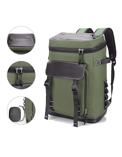 Foto 3 | Foto 3 | Hielera Portatil Con Bolsa Térmica Impermeable Verde+ Gratis Termo Güish De Regalo