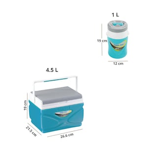 Foto 3 | Foto 3 | Hieleras 30lts C/ Ruedas, 11 Y 4.5lts Termo 1 Lt Pinnacle Azul