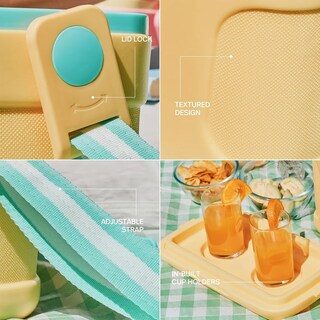 Foto 4 | Foto 4 | Pinnacle Hielera 11 Qt 12 Latas 8 L Con Correa Ajustable Amarillo