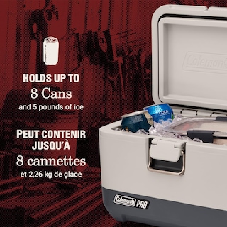 Foto 3 | Foto 3 | Cooler Coleman Pro Con Aislamiento Pesado De 9 Litros Con Puntos De Anclaje - Venta Internacional.