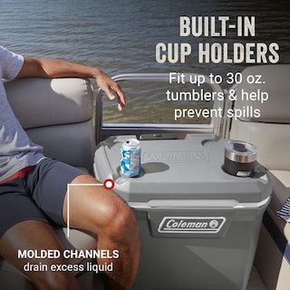 Foto 5 | Foto 5 | Cooler Coleman Serie 316, Portátil, Aislante, 100 L, Con Ruedas - Venta Internacional.