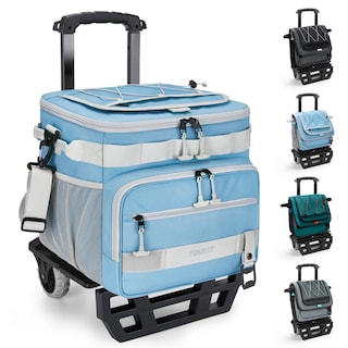 Foto 1 | Foto 1 | Cooler Tourit, Plegable, Con Aislamiento De 48 Latas Y Carro Todo Terreno - Venta Internacional.
