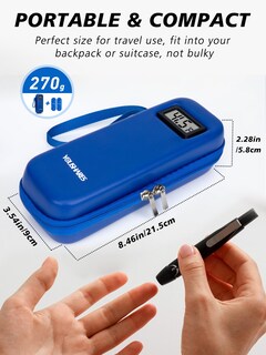Foto 2 | Foto 2 | Estuche De Viaje Para Enfriador De Insulina Youshares Con Pantalla De Temperatura - Venta Internacional.