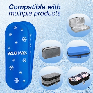 Foto 5 | Foto 5 | Paquetes De Hielo Para Enfriador De Insulina Funda De Viaje Youshares 4 Paquetes - Venta Internacional.