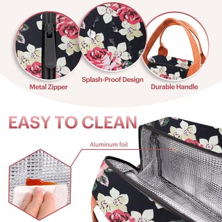 Foto 4 | Foto 4 | Lonchera Easyfun con Aislamiento Rosa Negro - Venta Internacional