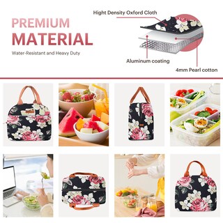 Foto 5 | Foto 5 | Lonchera Easyfun con Aislamiento Rosa Negro - Venta Internacional