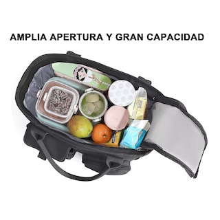 Foto 3 | Foto 3 | Lonchera Térmica Bolsa De Almuerzo 16l Eo Safe Imports Esi-14658-1 Negro