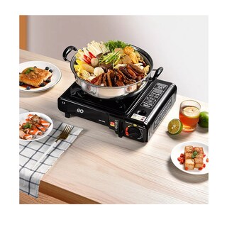 Foto 2 | Foto 2 | Language Calentador De Camping A Gas Portátil Incluye Maletín Eo Safe Imports Esi-12485-1 Negro