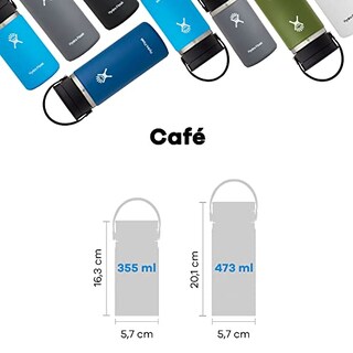 Foto 3 | Foto 3 | Venta Internacional - Botella de Agua Hydro Flask con Aislamiento de Boca Ancha 473 ml con Tapa