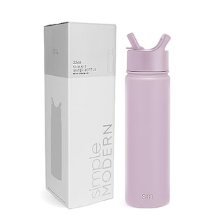 Foto 1 | Foto 1 | Venta Internacional - Botella de Agua Simple Modern Summit con Aislamiento al Vacío y Pajita 650 ml
