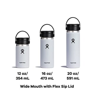 Foto 5 | Foto 5 | Venta Internacional - Botella Hydro Flask De 600 ml Boca Ancha con Tapa Flexible de Acero Inoxidable