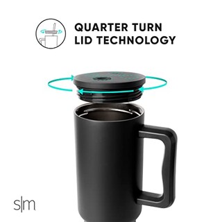 Foto 4 | Foto 4 | Venta Internacional - Vaso Simple Modern Trek De 1183 Ml Con Asa Y Tapa Con Pajita