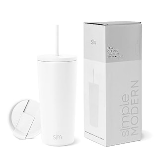 Foto 1 | Foto 1 | Venta Internacional - Vaso Aislante Moderno, Sencillo, Con Tapa Y Pajita, 500 Ml