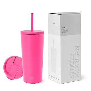 Foto 1 | Foto 1 | Venta Internacional - Vaso Aislante Moderno, Sencillo, Con Tapa Y Pajita, 500 Ml