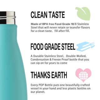 Foto 3 | Foto 3 | Botella De Agua Meway De Acero Inoxidable Con Aislamiento - Venta Internacional