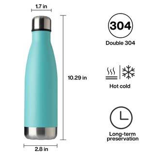 Foto 7 | Foto 7 | Botella De Agua Meway De Acero Inoxidable Con Aislamiento - Venta Internacional