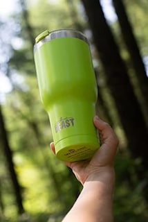 Foto 2 | Foto 2 | Taza para Café Tumbler Greens Steel Beast de 30 Onzas con Aisl - Venta Internacional