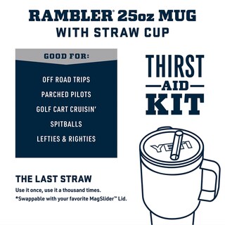 Foto 3 | Foto 3 | Taza Yeti Rambler de 750 ml con Tapa de Pajita de Acero con Aislamiento al Vacío - Venta Internacional