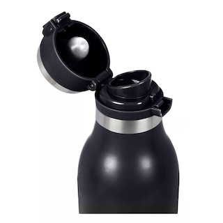 Foto 2 | Foto 2 | Termo De Acero Inoxidable Grande 750 Ml Botella Antiderrame Eo Safe Imports Esi-13859 Negro