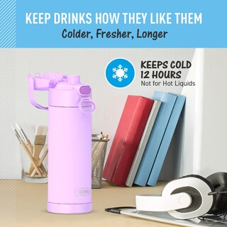 Foto 5 | Foto 5 | Botella Termo Aislante al Vacío Thermos Funtainer 473 ml Neon Purple - Venta Internacional