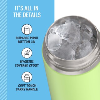 Foto 4 | Foto 4 | Botella Termoaislante al Vacío Thermos Funtainer 473 ml Neon Lime - Venta Internacional