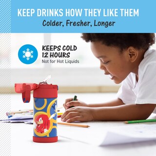 Foto 5 | Foto 5 | Botella de Agua Thermos Funtainer Sonic The Hedgehog 350 ml Kids - Venta Internacional