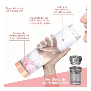 Foto 3 | Foto 3 | Botella Agua con Cristal Energético