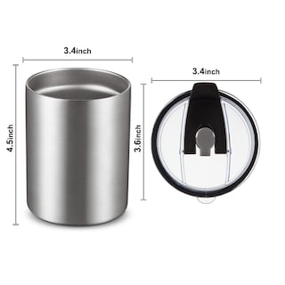 Foto 3 | Foto 3 | Taza de Café Meway con Aislamiento de Acero Inoxidable 350 ml 8 Unidades - Venta Internacional