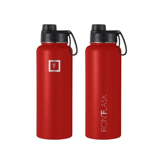 Foto 3 | Foto 3 | Botella De Agua Iron °flask Para Acampar Y Senderismo, 1,2 L, Color Rojo Fuego - Venta Internacional.