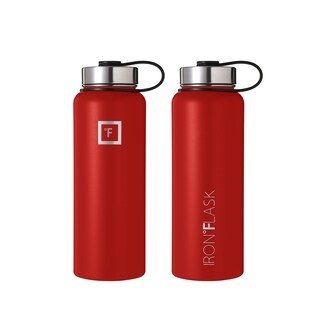 Foto 4 | Foto 4 | Botella De Agua Iron °flask Para Acampar Y Senderismo, 1,2 L, Color Rojo Fuego - Venta Internacional.
