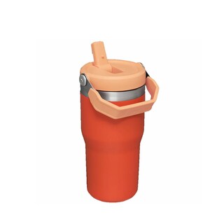 Foto 3 | Foto 3 | Termo Iceflow Flip Straw 20oz Tigerlily Marca Stanley 95729pt Naranja
