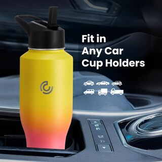 Foto 3 | Foto 3 | Botella De Agua Coktik Con Aislamiento De 1,2 Litros Con Tapa Con Pajita Y Tapa Con Caño - Venta Internacional.