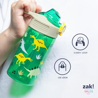 Foto 6 | Foto 6 | Botella De Agua Zak Designs Disney Sage Kids De 560 Ml, Acero Inoxidable, Set - Venta Internacional.