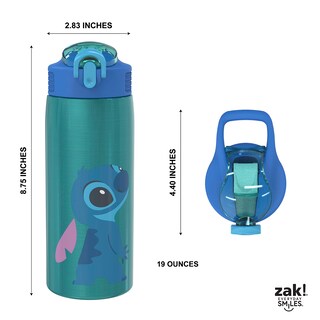 Foto 5 | Foto 5 | Botella De Agua Zak Designs Disney Lilo And Stitch 560 Ml - Venta Internacional.