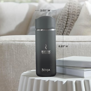 Foto 6 | Foto 6 | Taza De Viaje Ninja Sip Perfect, 473 Ml, Acero Inoxidable, Ónice, Color Negro - Venta Internacional.