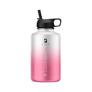Foto 1 | Foto 1 | Botella Térmica Rosa Mantiene Frío y Calor de Acero Inoxidable 2 L B Life