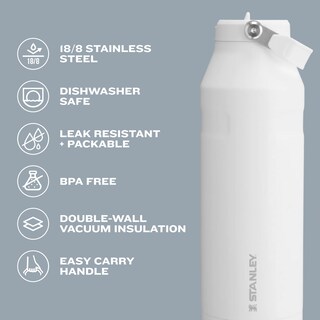 Foto 3 | Foto 3 | Botella de Agua Stanley Iceflow Flip Straw 1.5 L Azul - Venta Internacional