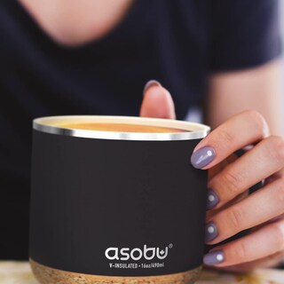 Foto 7 | Foto 7 | Taza De Café Asobu Infinite De Acero Inoxidable 470 Ml Con Revestimiento Cerámico - Venta Internacional.