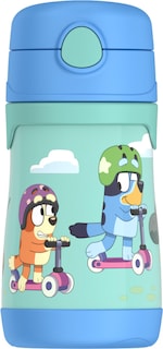 Foto 1 | Foto 1 | Biberón Thermos Baby De Acero Inoxidable De 300 Ml Con Color Azul Pajizo - Venta Internacional.