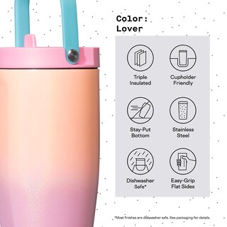 Foto 4 | Foto 4 | Vaso Aislante Corkcicle Go Cup Xl Lover 900 Ml - Venta Internacional