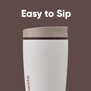 Foto 2 | Foto 2 | Vaso De Café Owala Smoothsip Slider, Aislante, 360 Ml, Color Marrón Y Blanco - Venta Internacional.