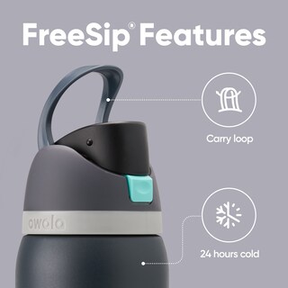 Foto 2 | Foto 2 | Botella De Agua Owala Freesip De Acero Inoxidable Con Aislamiento, 1,2 L - Venta Internacional.