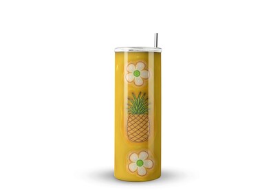 Foto 1 | Foto 1 | Termo Skinny De Acero Popote 600ml Diseños Mod.e21
